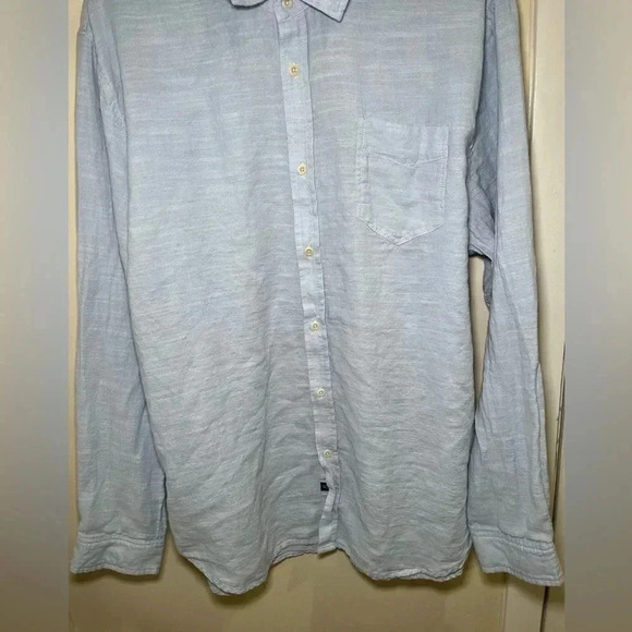 Rails Size XXL Wyatt Light Blue Buttondown Long Sleeve Shirt - Picture 4 of 9